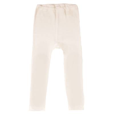 Cosilana Kinder-Leggings aus Wolle/Seide - 01 Natur 140 von Cosilana